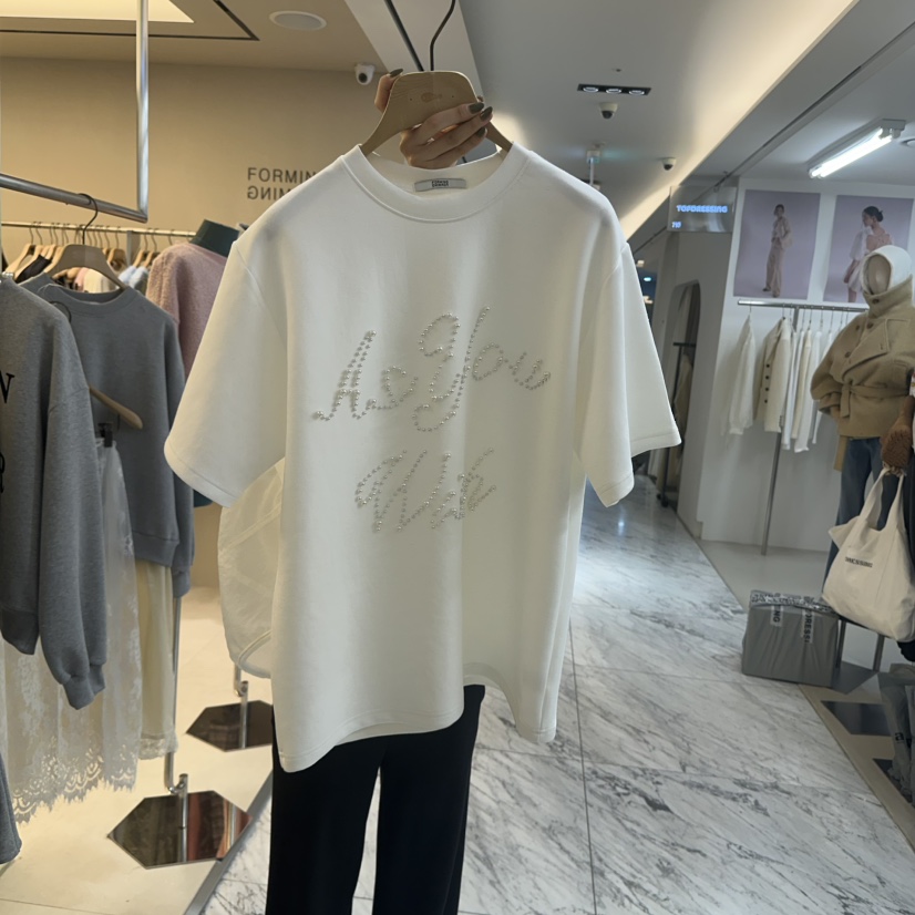 FORMING-P直郵韓國代購女裝新品推薦25春季人氣熱賣25春夏T恤FORMINGT恤圖色2