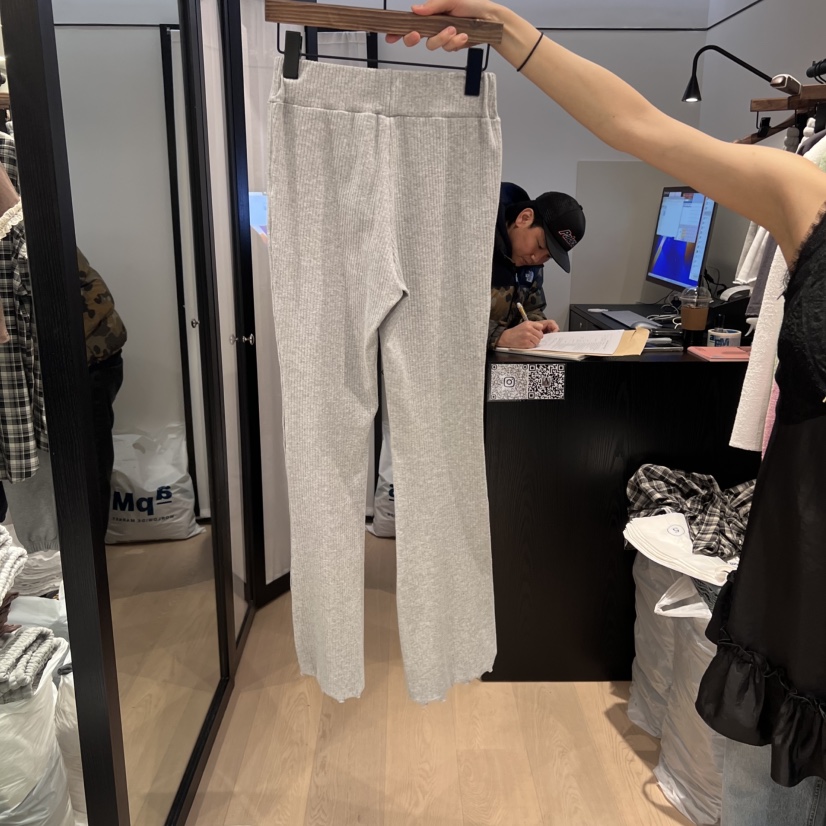 LOVE PULL韓國直郵東大門代購女裝新品25春季人氣真品休閑褲LOVE PULL休閑褲