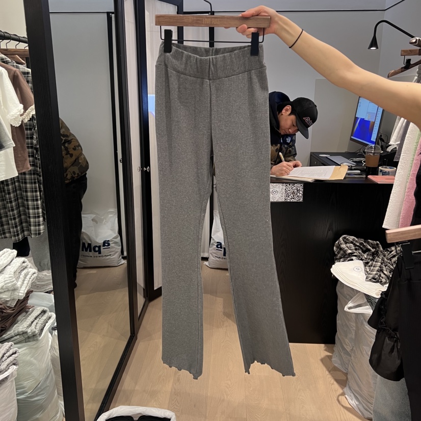 LOVE PULL韓國直郵東大門代購女裝新品25春季人氣真品休閑褲LOVE PULL休閑褲