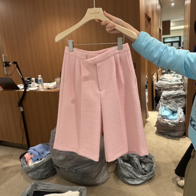REPERTORY韓國直郵東大門代購女裝新款職業25春季休閑人氣短褲REPERTORY短褲圖色1