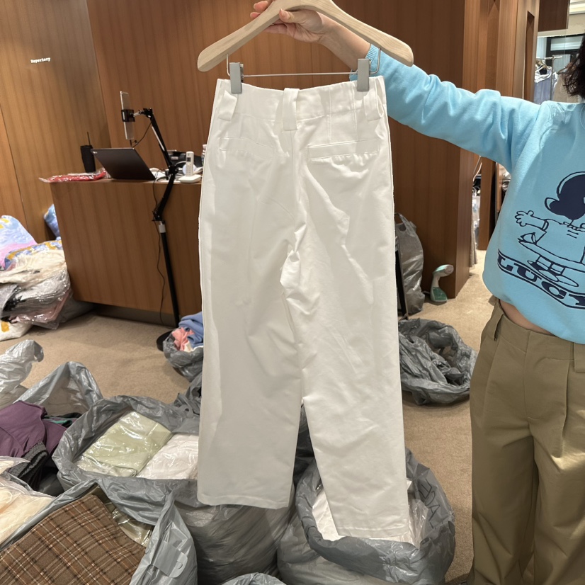 REPERTORY韓國直郵東大門實拍女裝新款職業時尚25春夏休閑褲REPERTORY休閑褲