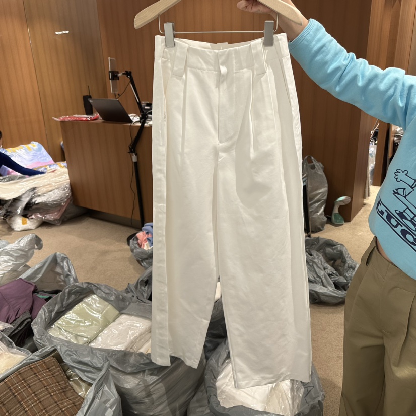 REPERTORY韓國直郵東大門實拍女裝新款職業時尚25春夏休閑褲REPERTORY休閑褲圖色1