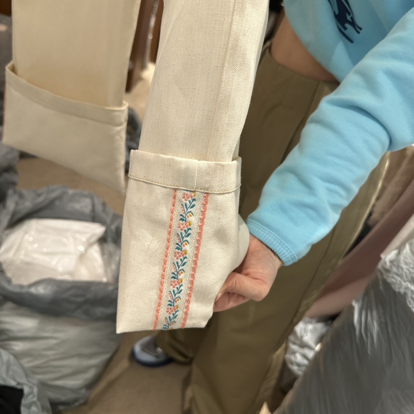 REPERTORY韓國直郵女裝新品人氣熱賣休閑25春夏推薦休閑褲亞麻REPERTORY休閑褲