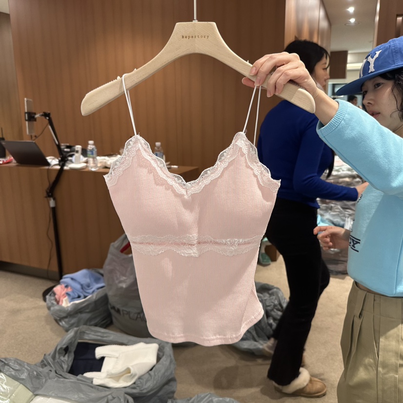 REPERTORY東大門直郵女士新品休閑25春夏真品人氣推薦吊帶背心REPERTORY吊帶/背心圖色4