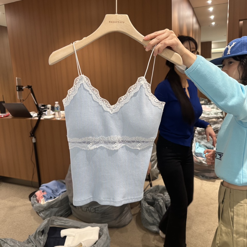 REPERTORY東大門直郵女士新品休閑25春夏真品人氣推薦吊帶背心REPERTORY吊帶/背心圖色5