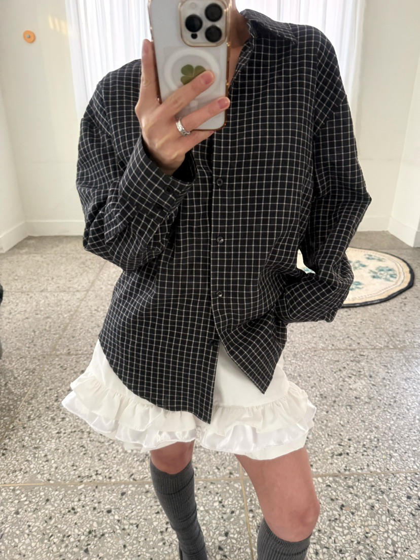 AWESOMESAUCE韓國直郵女裝新品推薦熱賣休閑真品職業25春夏短裙AWESOME SAUCE短裙
