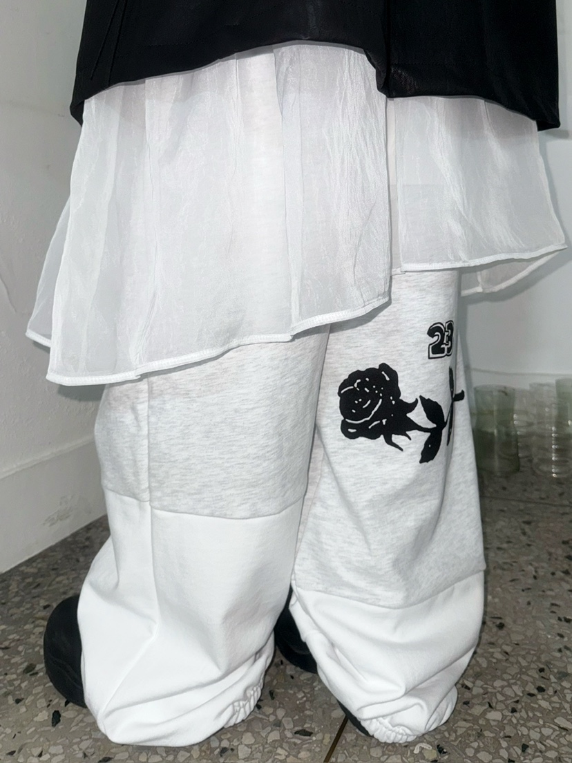 AWESOMESAUCE韓國直郵女裝新品休閑時尚25春夏職業熱賣休閑褲AWESOME SAUCE休閑褲