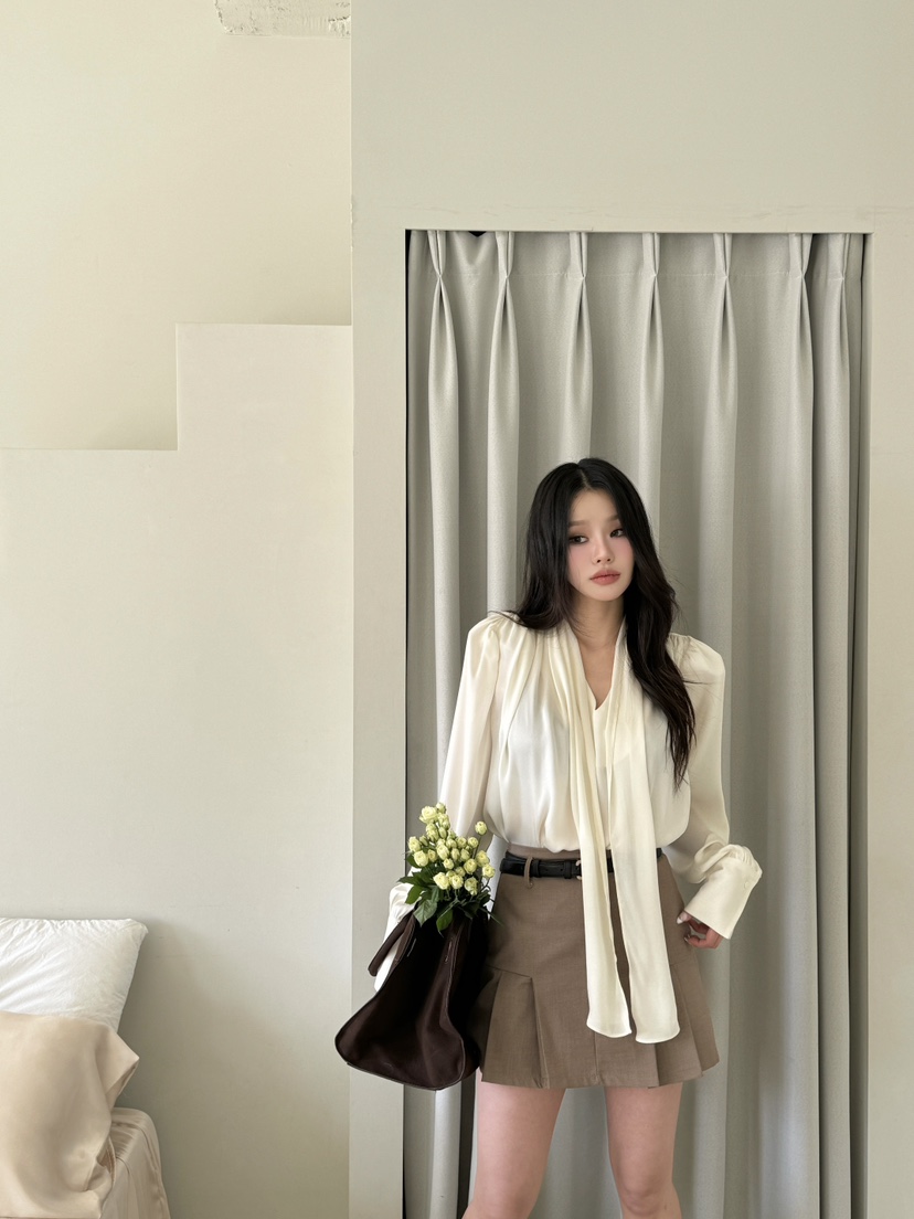 FOUREIGHT直郵韓國代購女裝新品人氣時尚推薦25春夏襯衫蕾絲衫FOUR EIGHT襯衫/蕾絲衫