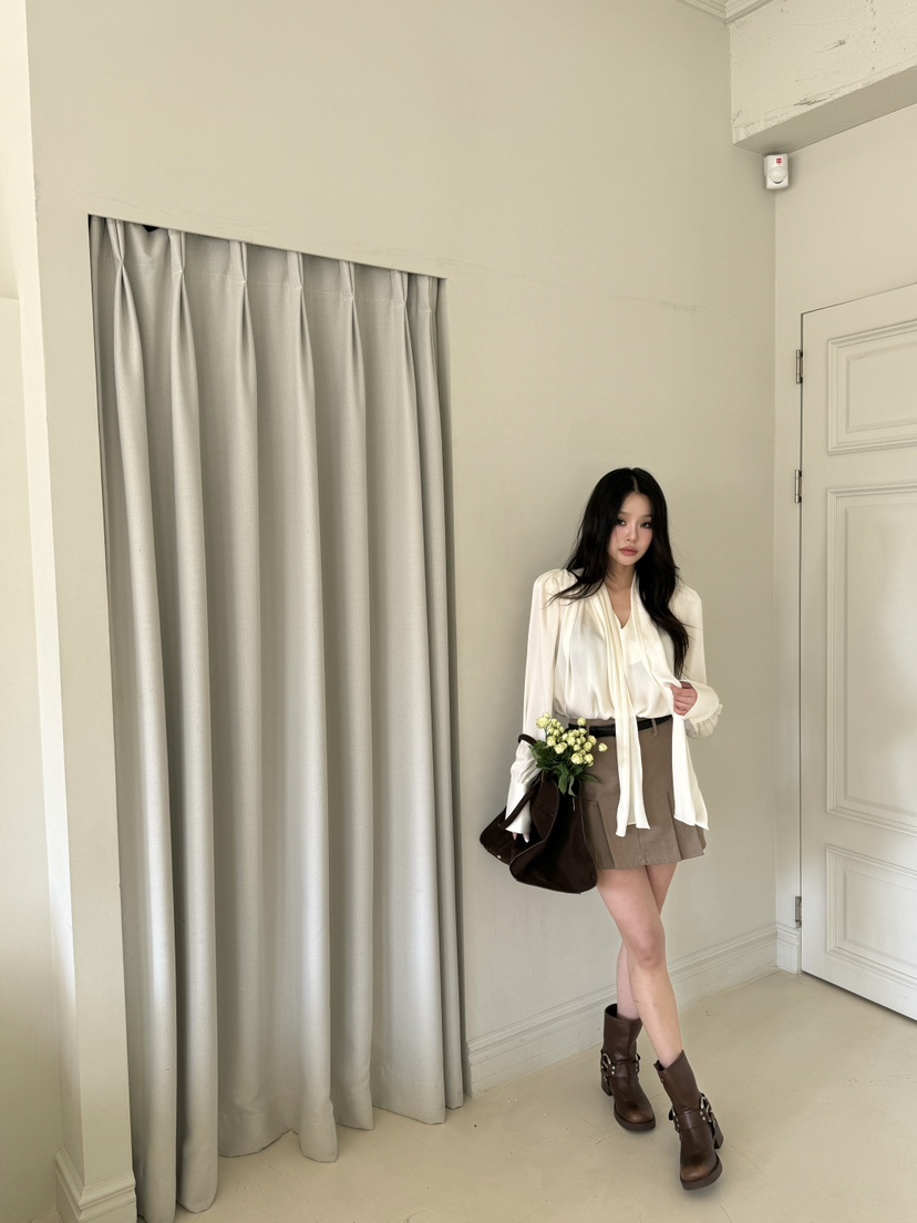 FOUREIGHT直郵韓國代購女裝新品人氣時尚推薦25春夏襯衫蕾絲衫FOUR EIGHT襯衫/蕾絲衫