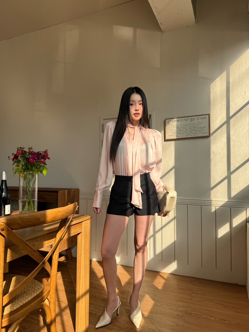 FOUREIGHT直郵韓國代購女裝新品人氣時尚推薦25春夏襯衫蕾絲衫FOUR EIGHT襯衫/蕾絲衫