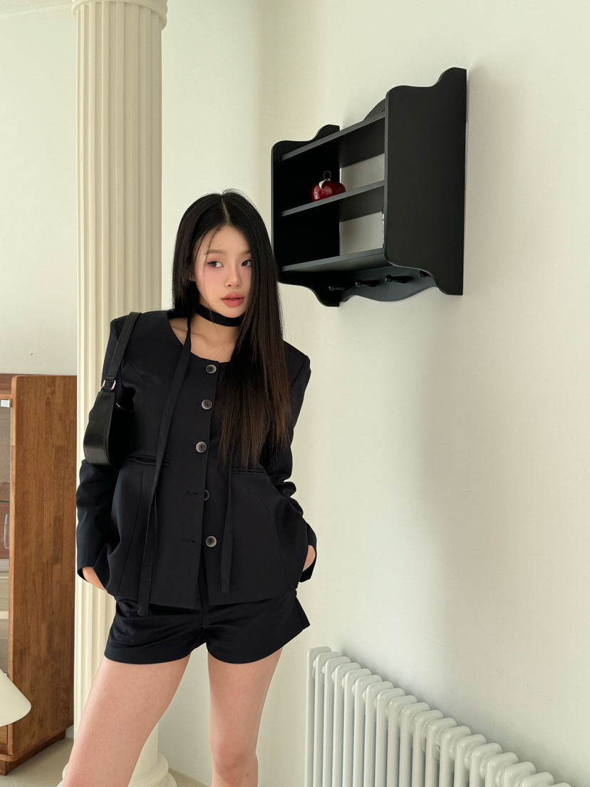 FOUREIGHT韓國直郵東大門實拍女裝新品熱賣推薦休閑25春夏短褲FOUR EIGHT短褲