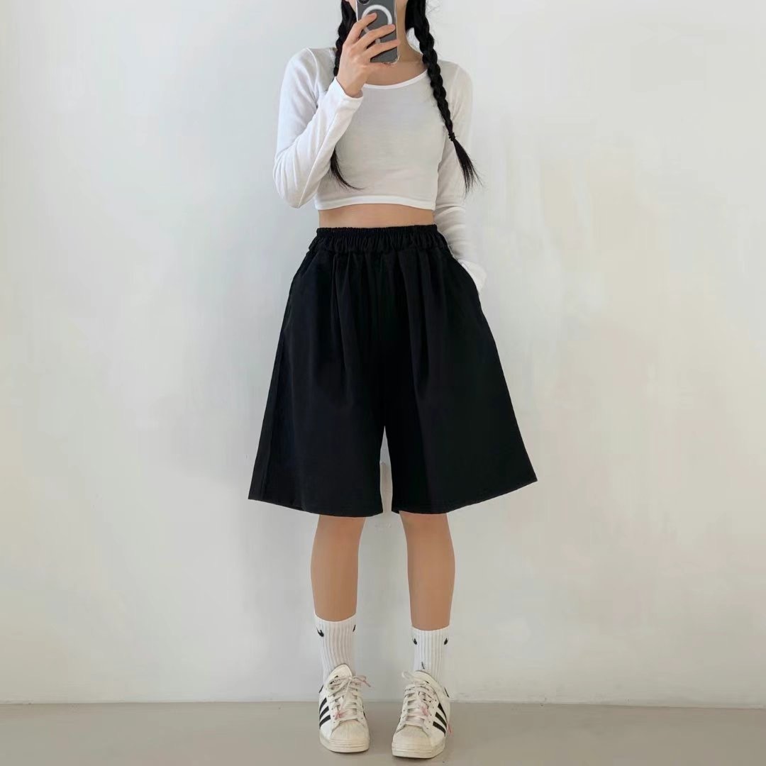 WOO SUNG韓國直郵東大門代購女裝新品職業熱賣推薦時尚短褲WOO SUNG短褲圖色3