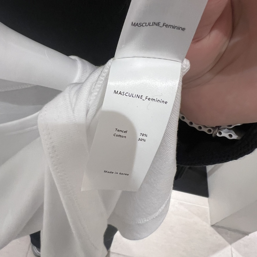 MASCULINE直郵韓國代購女裝新款推薦25春夏熱賣吊帶背心羅紋MASCULINE吊帶/背心