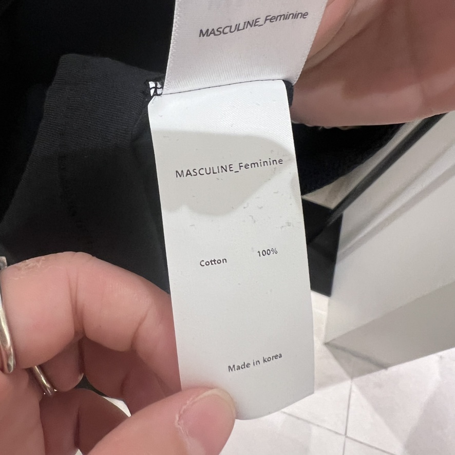 MASCULINE直郵韓國代購女裝新品真品時尚人氣推薦25春夏T恤MASCULINET恤