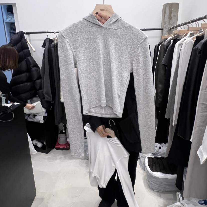 RECOVER-OT韓國直郵女裝新款休閑推薦真品熱賣25春夏長袖T恤RECOVER/MOMENT長袖T恤圖色2