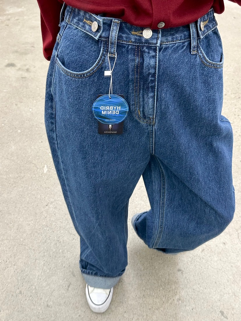 BUT韓國直郵東大門代購女裝新款真品人氣時尚休閑熱賣牛仔褲button牛仔褲