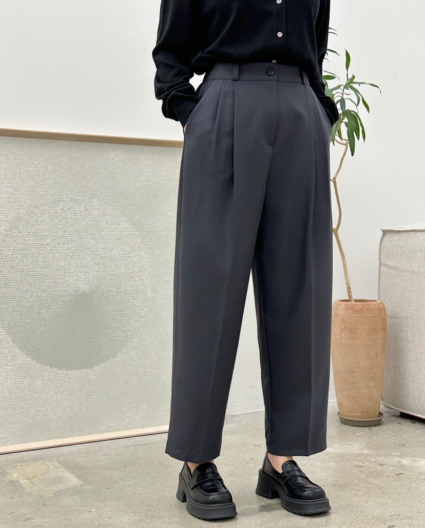 BUT韓國直郵東大門代購女裝新品推薦人氣真品休閑正裝褲西褲button正裝褲/西褲