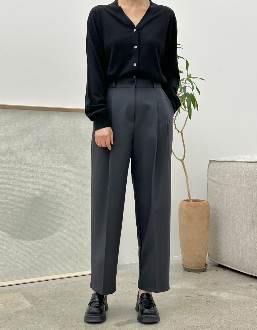 BUT韓國直郵東大門代購女裝新品推薦人氣真品休閑正裝褲西褲button正裝褲/西褲