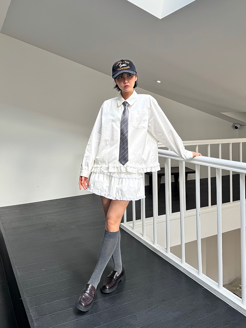 HEYJUDE東大門直郵女裝新款人氣25春夏休閑職業真品熱賣短裙HEYJUDE短裙