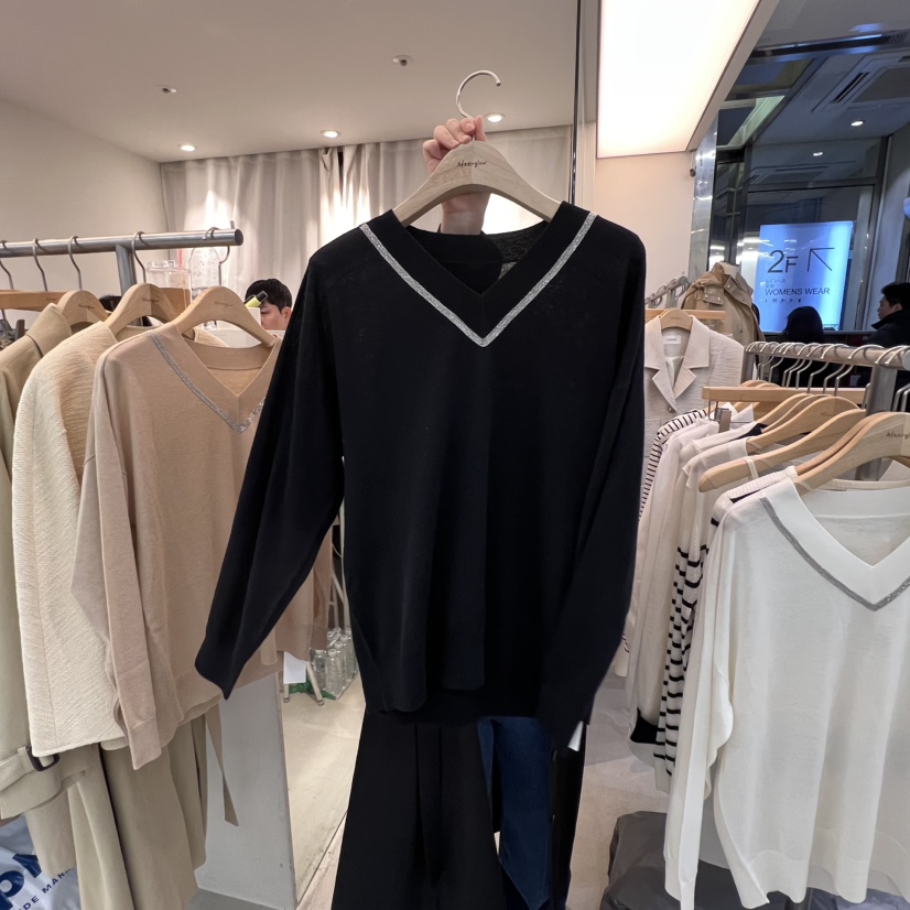 AFTERGLOW韓國直郵女裝新品真品推薦人氣休閑25春夏熱賣針織衫AFTERGLOW針織衫圖色3
