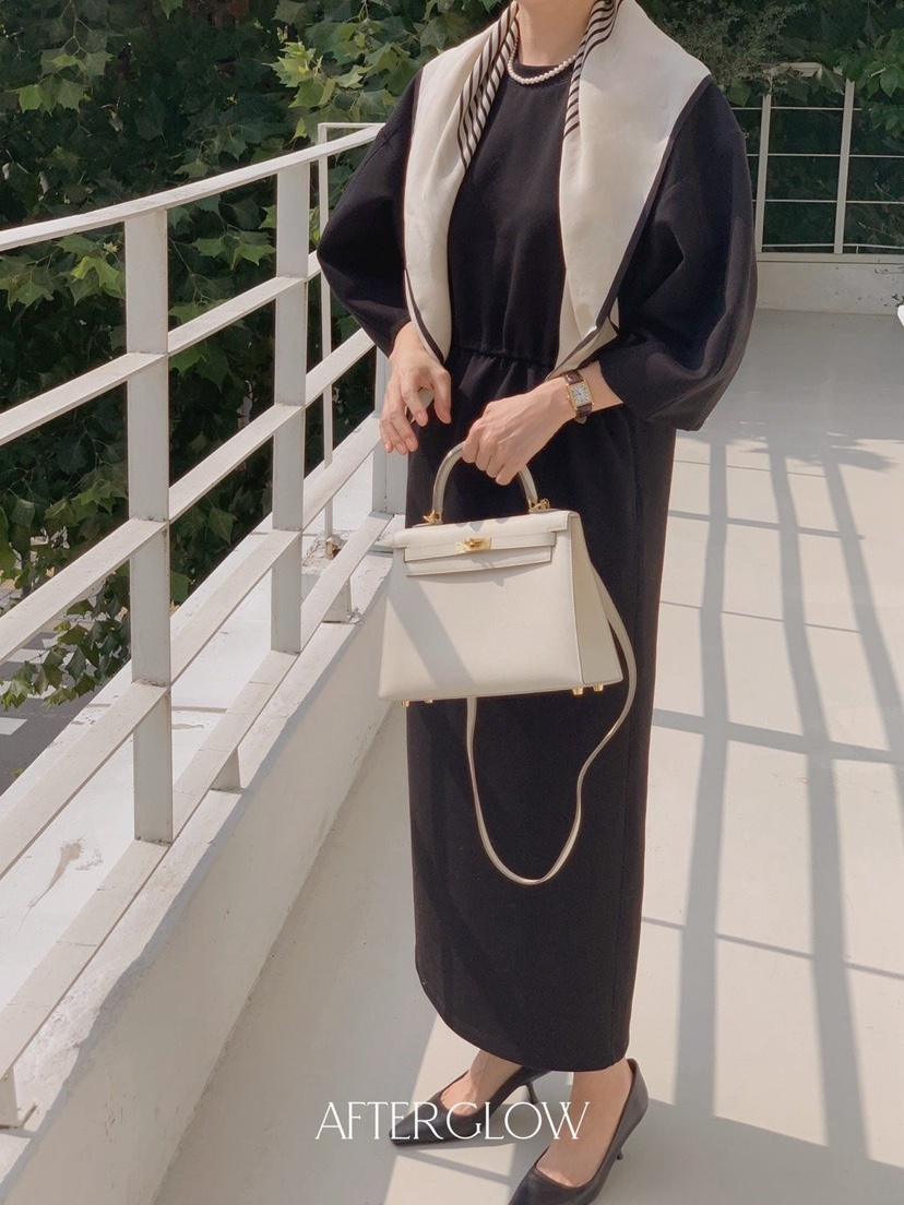 AFTERGLOW韓國直郵東大門實拍女裝新款推薦真品25春夏連衣裙AFTERGLOW連衣裙圖色4
