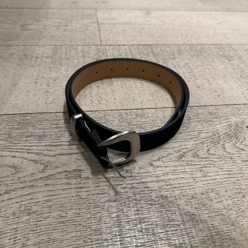 HAUTTE-P韓國直郵東大門代購女裝新品推薦職業腰帶腰帶麂皮HAUTTE腰帶
