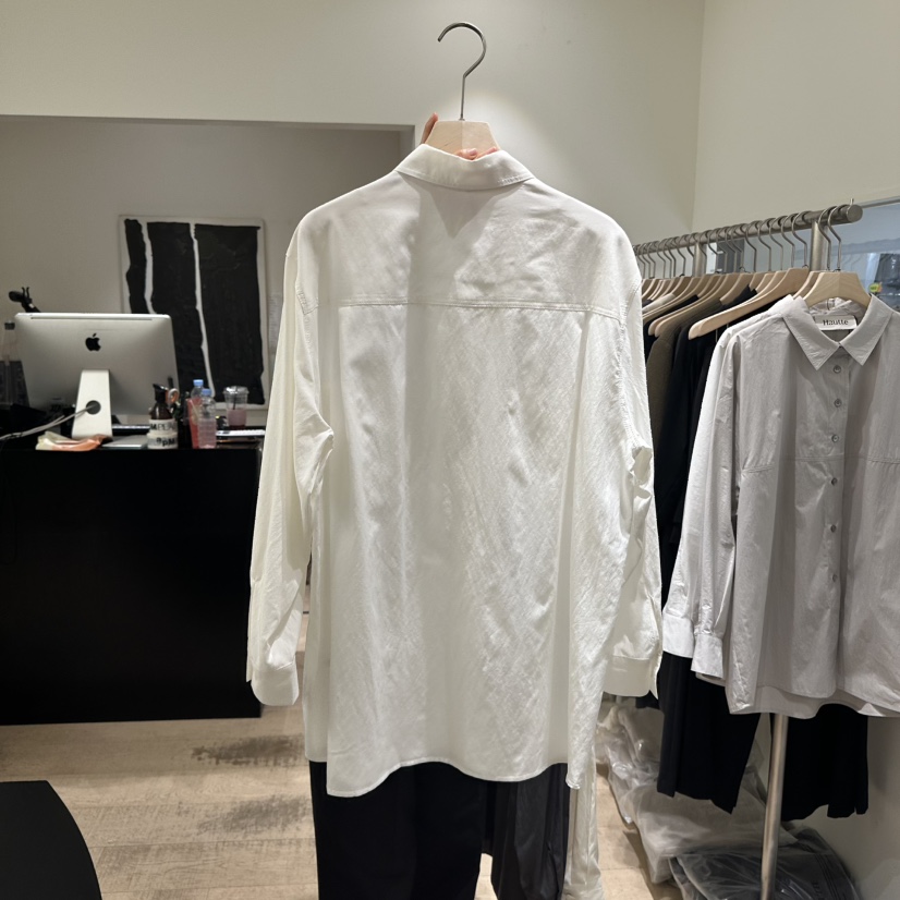 HAUTTE-P直郵韓國代購女裝新品人氣職業25春夏襯衫蕾絲衫口袋HAUTTE襯衫/蕾絲衫