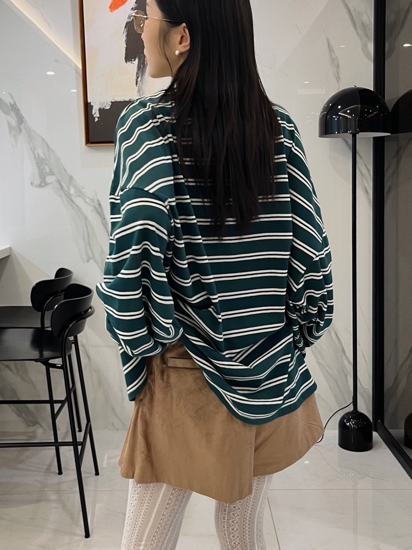 BEAMING SEOUL東大門實拍女裝新品時尚職業休閑25春夏長袖T恤BEAMING SEOUL長袖T恤