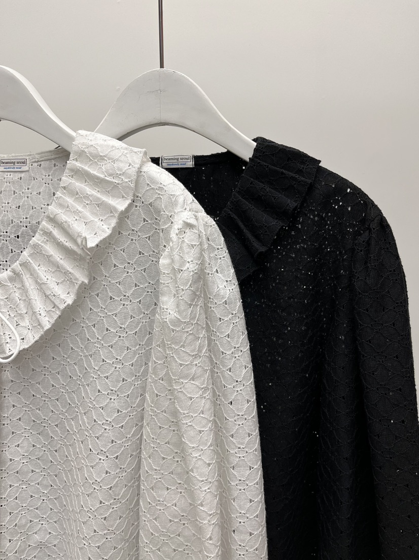 BEAMING SEOUL東大門直郵女士新品25春夏時尚真品襯衫蕾絲衫BEAMING SEOUL襯衫/蕾絲衫