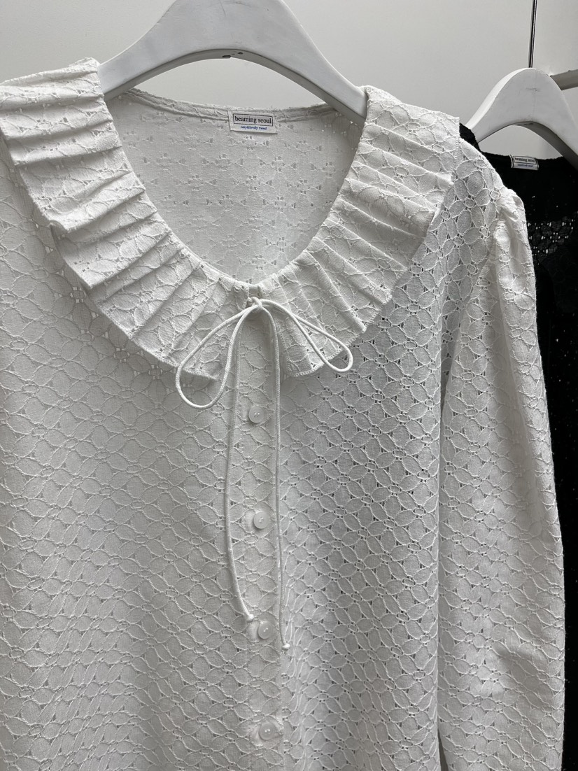 BEAMING SEOUL東大門直郵女士新品25春夏時尚真品襯衫蕾絲衫BEAMING SEOUL襯衫/蕾絲衫