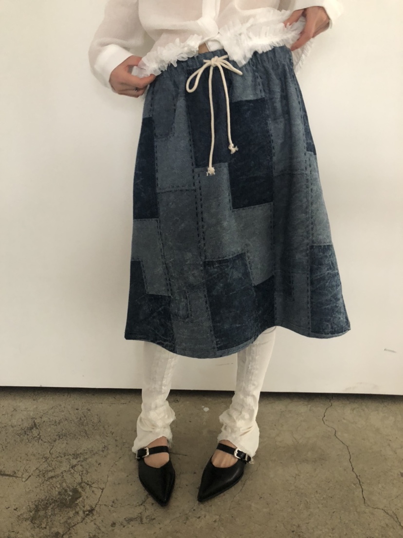 FLASH韓國代購女士新品人氣職業25春夏時尚真品半身裙中短裙FLASH半身裙/中短裙