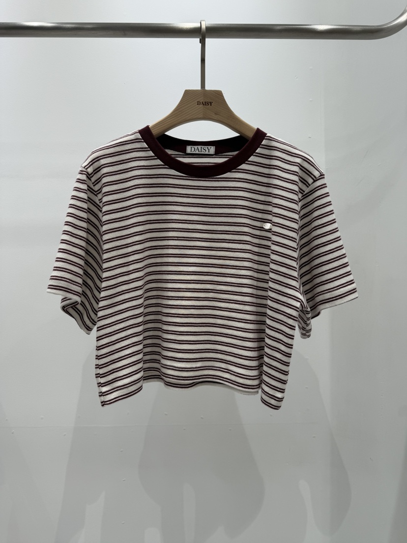 DAISY韓國直郵女裝新品25春夏推薦時尚職業人氣休閑真品T恤DAISYT恤圖色3