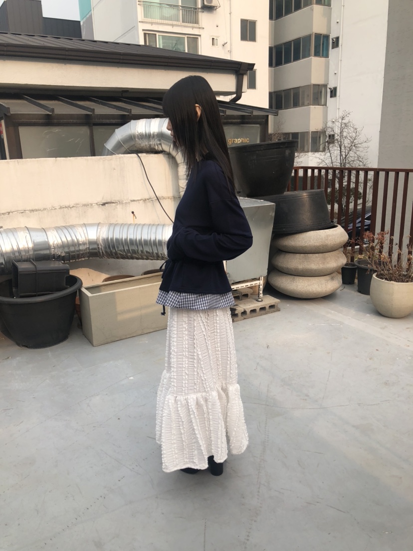 FLASH韓國代購女士新品職業人氣真品推薦休閑熱賣25春夏長裙FLASH長裙