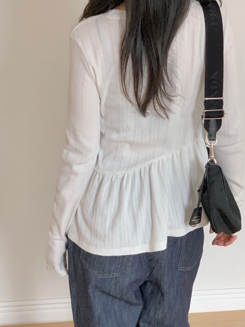 BEFORE SUNRISE東大門代購女士新款職業25春夏人氣長袖T恤BEFORE SUNRISE長袖T恤