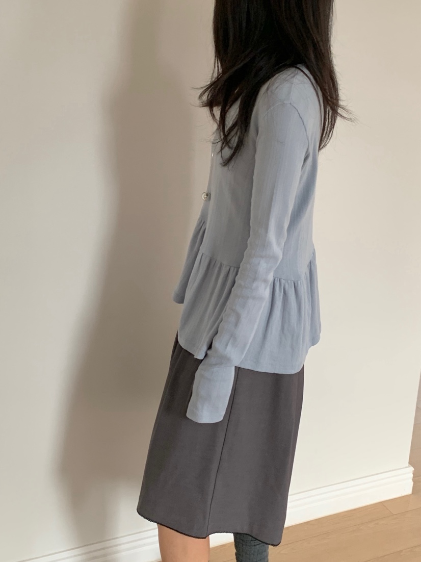 BEFORE SUNRISE東大門代購女士新款職業25春夏人氣長袖T恤BEFORE SUNRISE長袖T恤