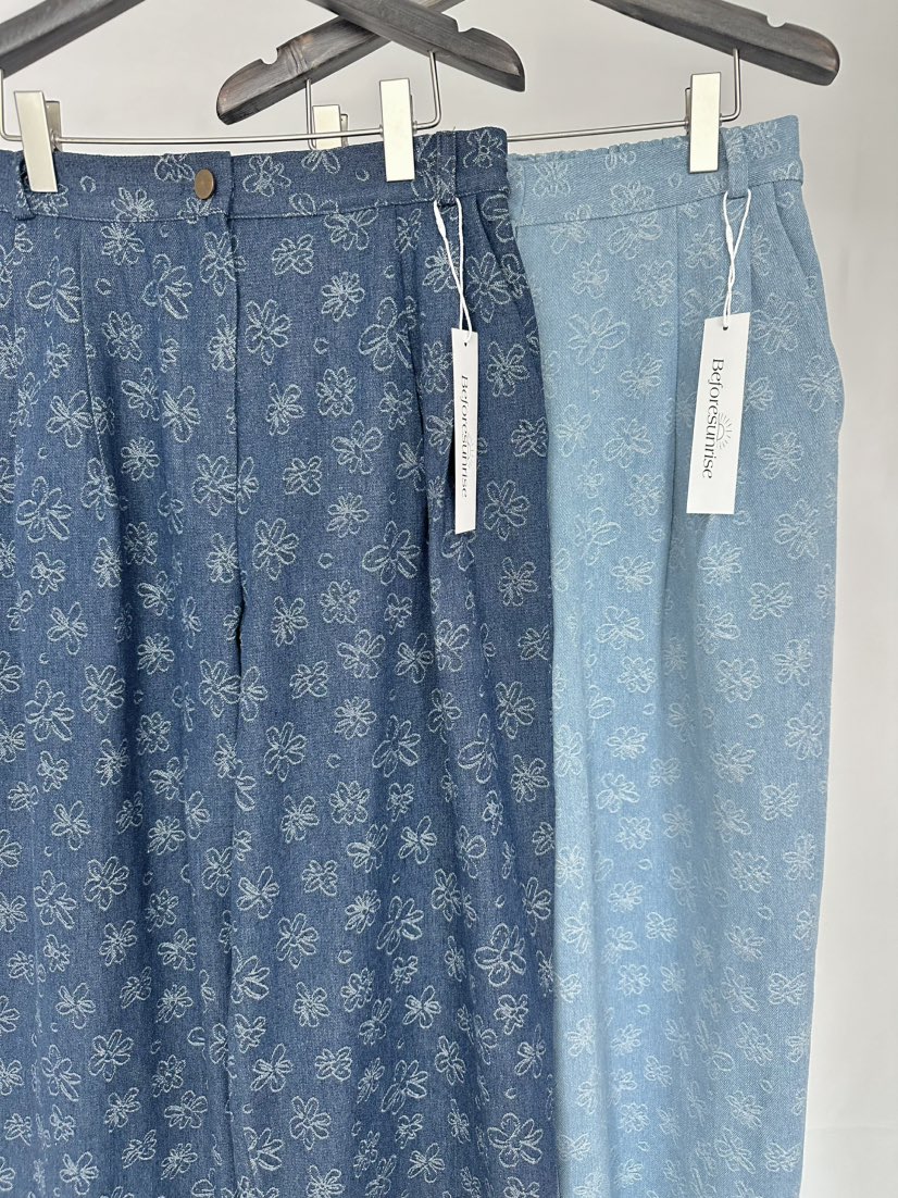 BEFORE SUNRISE韓國直郵女裝新品時尚25春夏休閑職業牛仔褲BEFORE SUNRISE牛仔褲