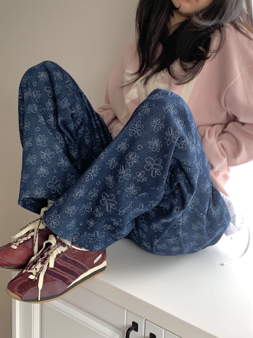 BEFORE SUNRISE韓國直郵女裝新品時尚25春夏休閑職業牛仔褲BEFORE SUNRISE牛仔褲