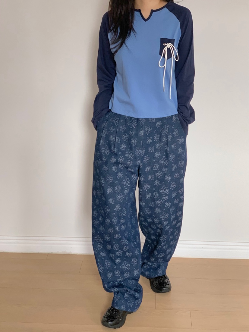 BEFORE SUNRISE韓國直郵女裝新品時尚25春夏休閑職業牛仔褲BEFORE SUNRISE牛仔褲