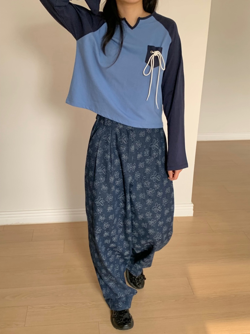 BEFORE SUNRISE韓國直郵女裝新品時尚25春夏休閑職業牛仔褲BEFORE SUNRISE牛仔褲