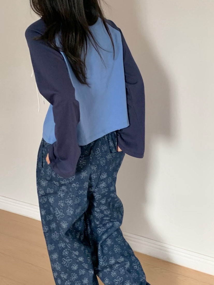 BEFORE SUNRISE韓國直郵女裝新品時尚25春夏休閑職業牛仔褲BEFORE SUNRISE牛仔褲
