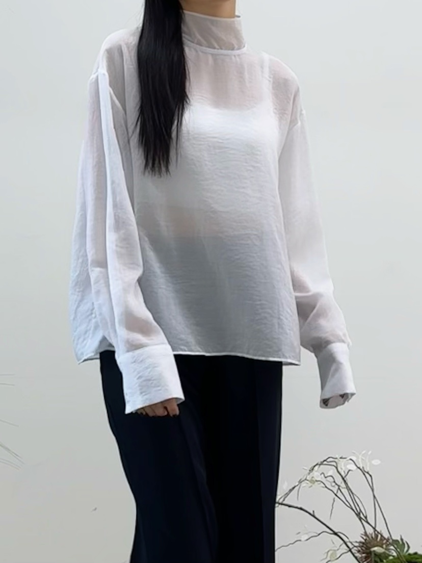 NOCTURNAL VIBE東大門代購女裝新款推薦真品休閑襯衫蕾絲衫NOCTURNAL VIBE襯衫/蕾絲衫