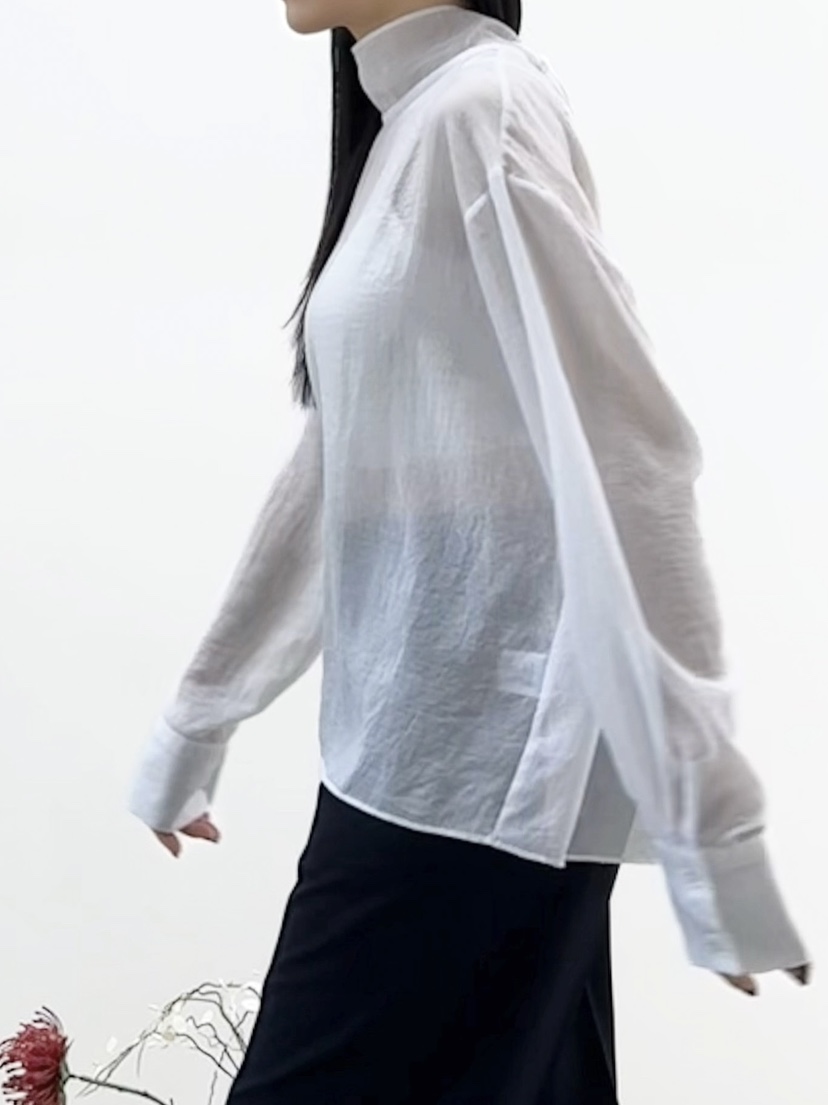 NOCTURNAL VIBE東大門代購女裝新款推薦真品休閑襯衫蕾絲衫NOCTURNAL VIBE襯衫/蕾絲衫