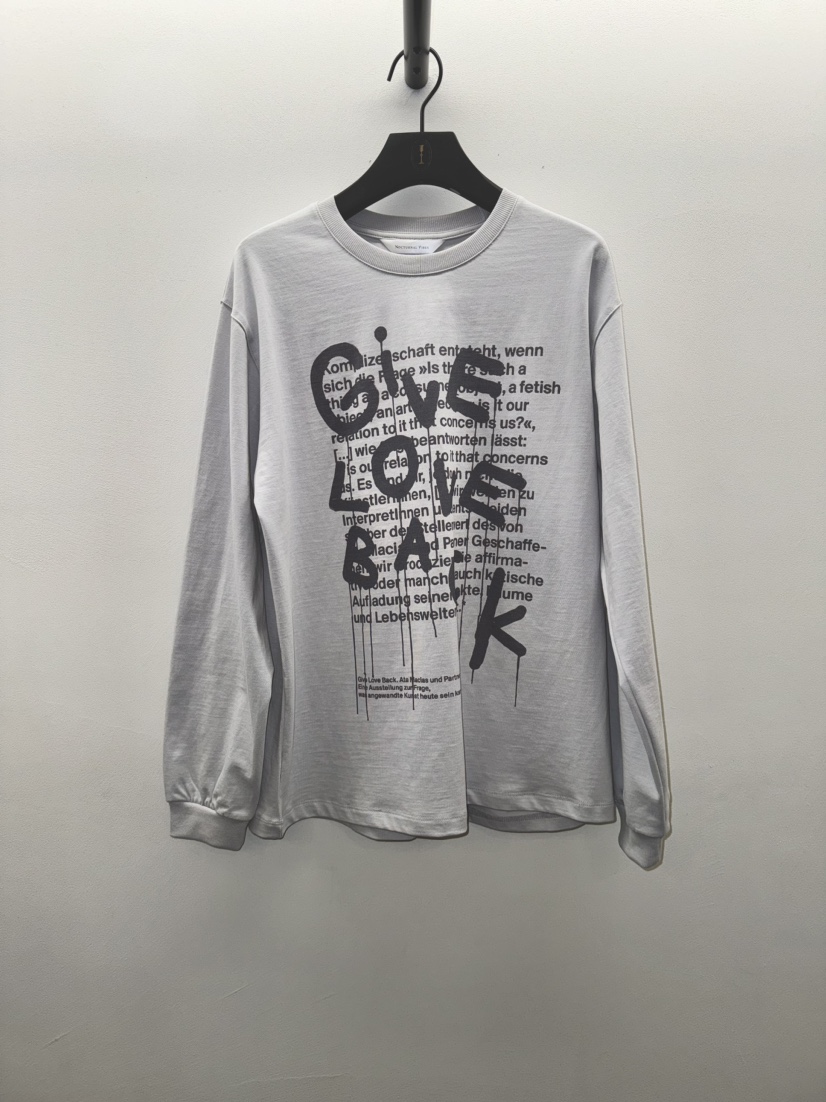 NOCTURNAL VIBE韓國直郵女士新品休閑職業25春夏真品長袖T恤NOCTURNAL VIBE長袖T恤