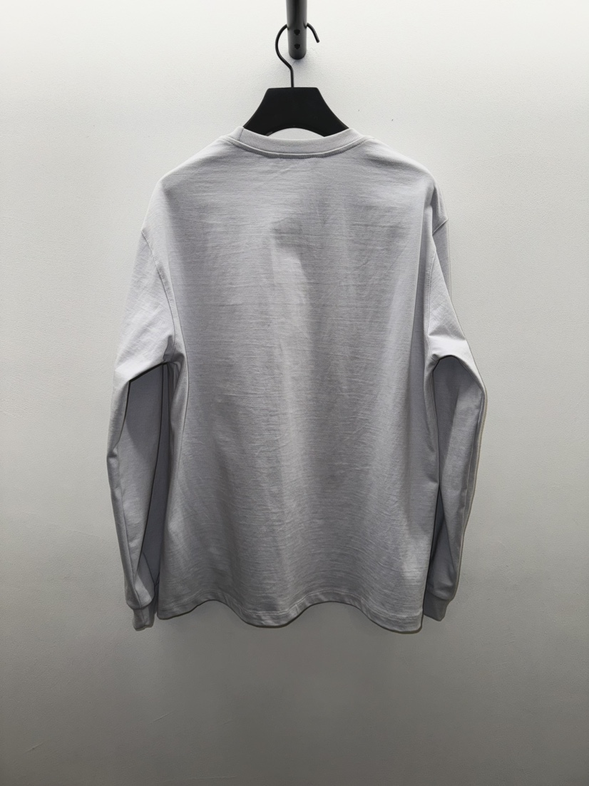 NOCTURNAL VIBE韓國直郵女士新品休閑職業25春夏真品長袖T恤NOCTURNAL VIBE長袖T恤