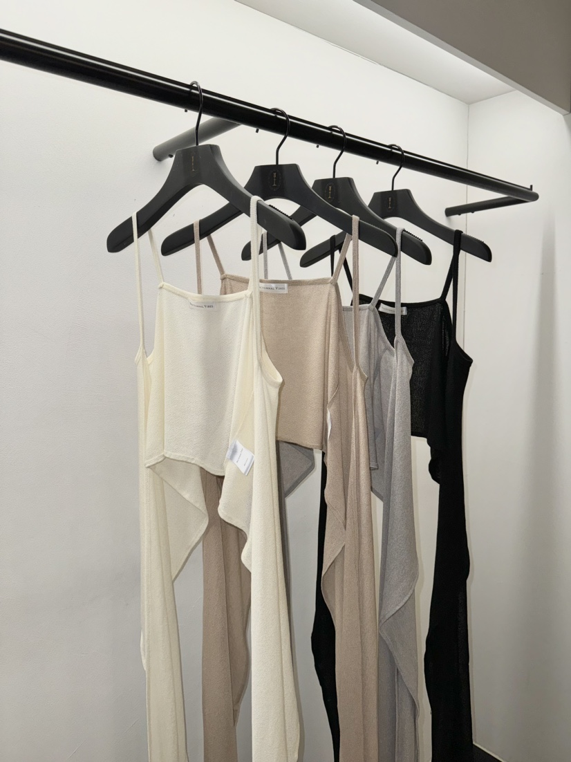 NOCTURNAL VIBE韓國直郵女士新品25春夏熱賣真品人氣吊帶背心NOCTURNAL VIBE吊帶/背心