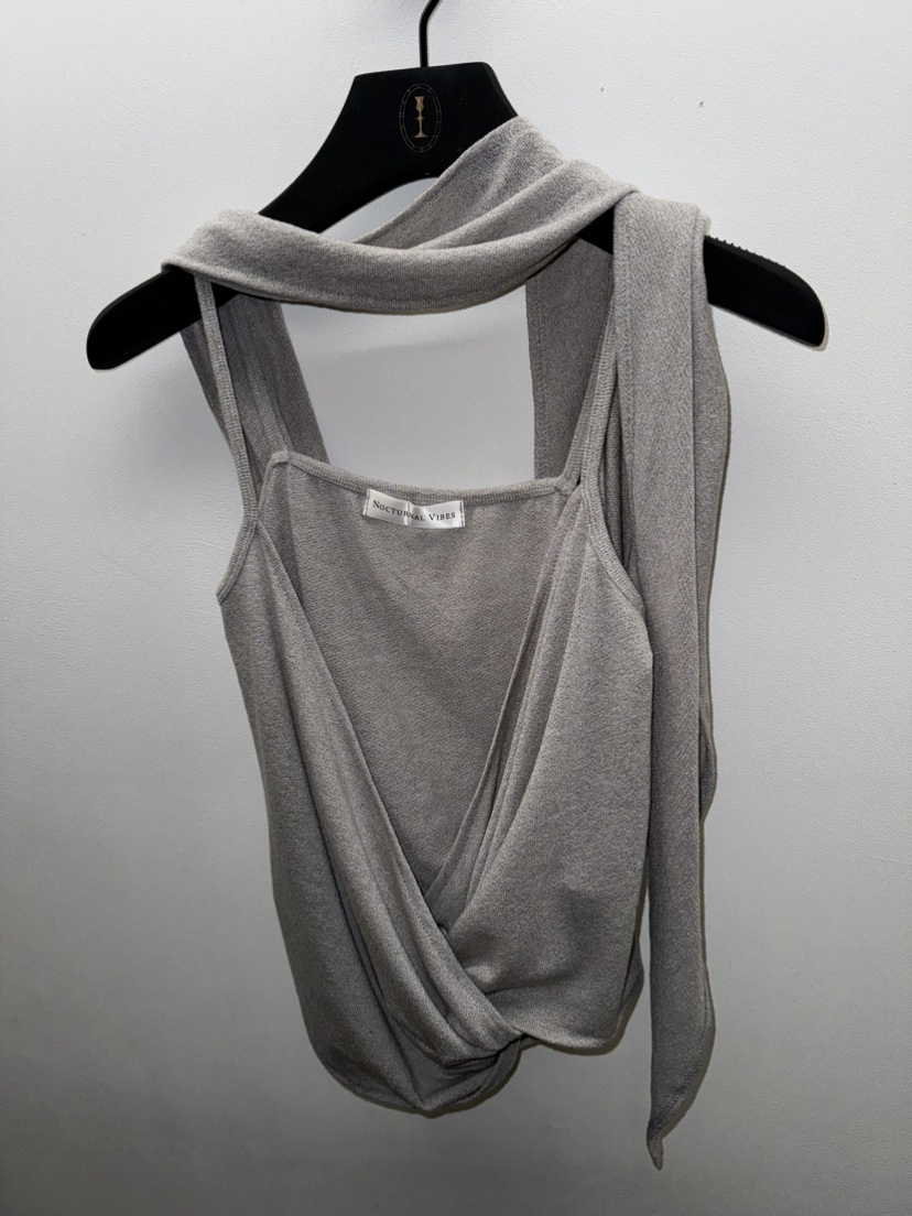 NOCTURNAL VIBE韓國直郵女士新品25春夏熱賣真品人氣吊帶背心NOCTURNAL VIBE吊帶/背心