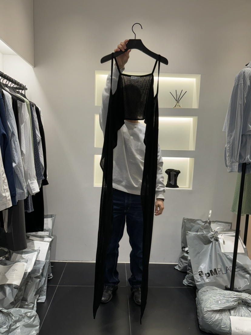 NOCTURNAL VIBE韓國直郵女士新品25春夏熱賣真品人氣吊帶背心NOCTURNAL VIBE吊帶/背心圖色3