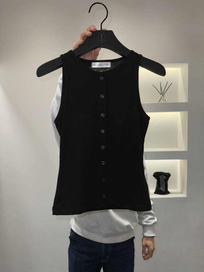 NOCTURNAL VIBE東大門直郵女士新品職業時尚25春夏吊帶背心NOCTURNAL VIBE吊帶/背心圖色3
