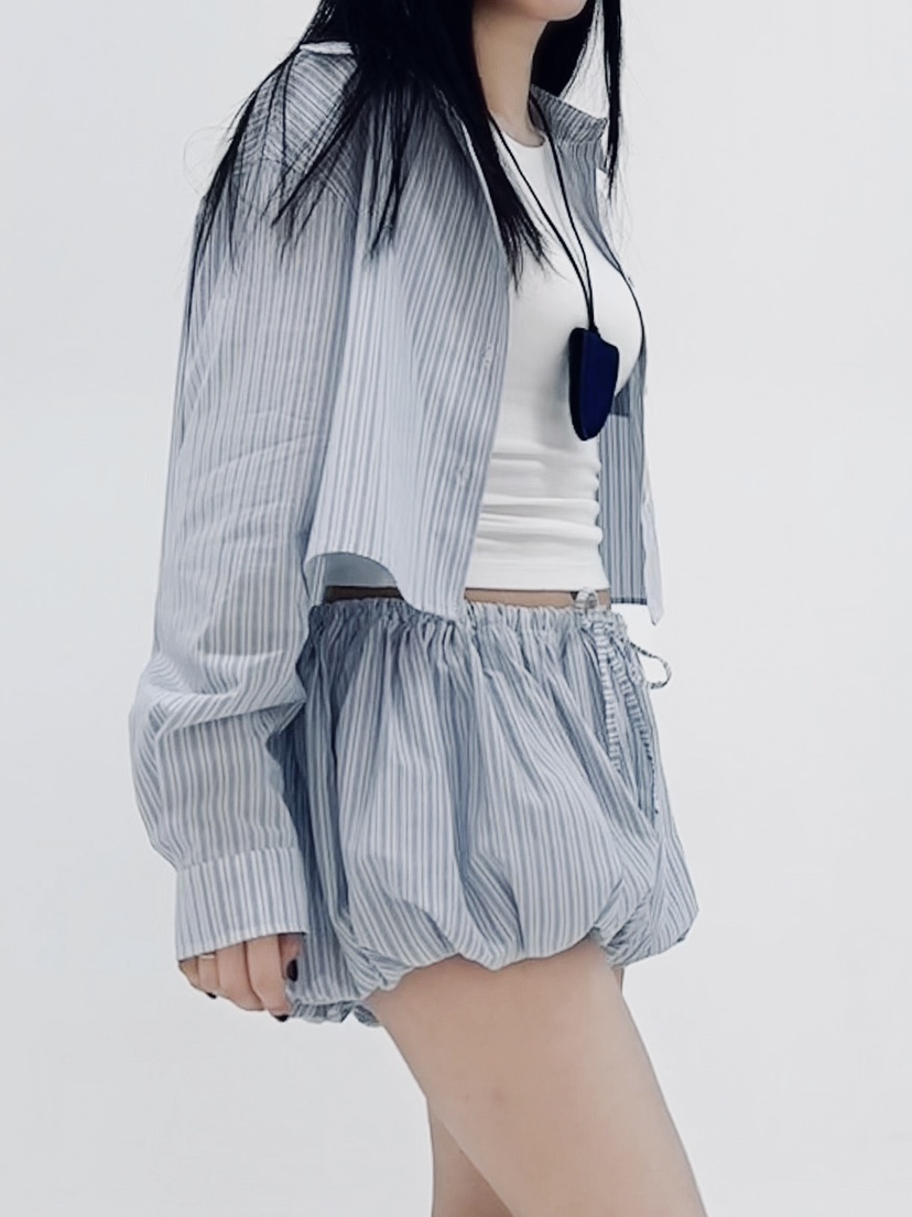 NOCTURNAL VIBE韓國直郵女裝新品25春夏時尚休閑熱賣真品短褲NOCTURNAL VIBE短褲