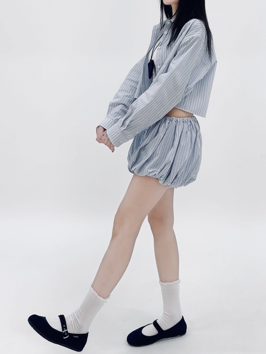 NOCTURNAL VIBE韓國直郵女裝新品25春夏時尚休閑熱賣真品短褲NOCTURNAL VIBE短褲